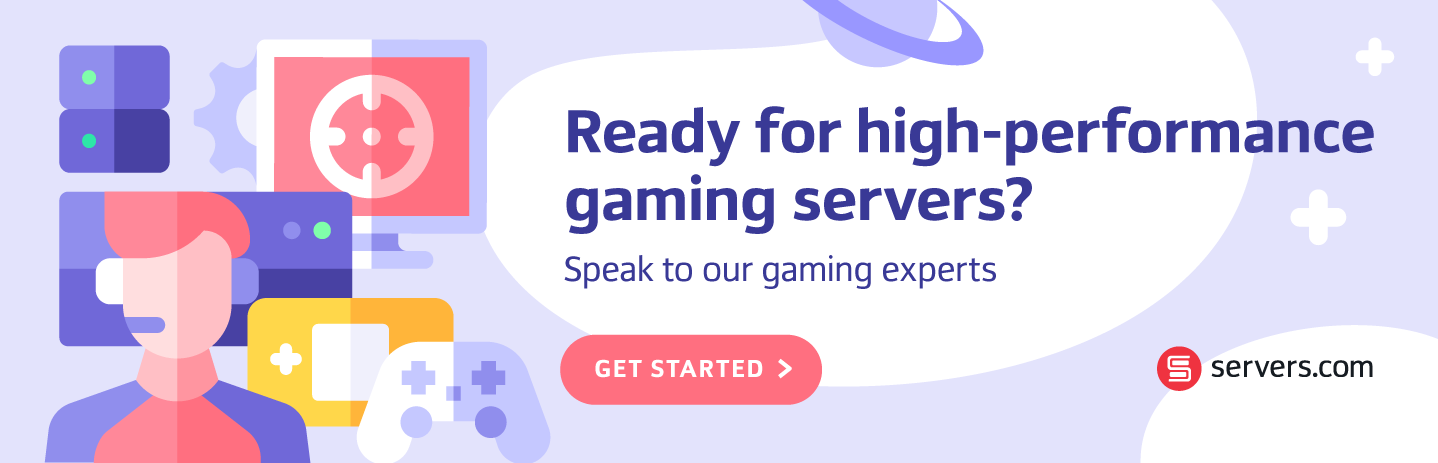 gaming servers solutions banner