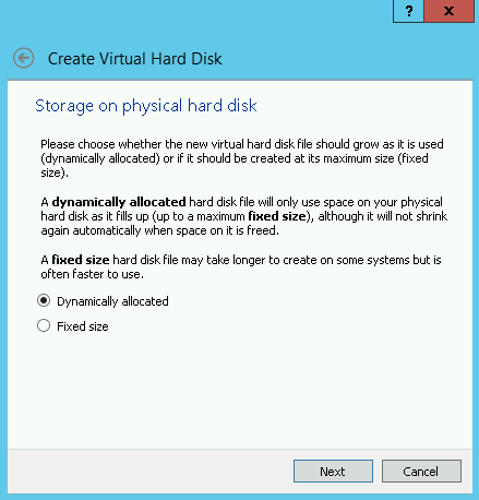 A screenshot showing step 6 of preparing a VM using VirtualBox.
