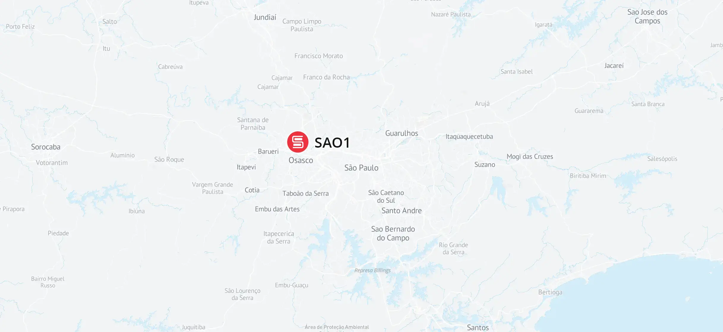 Data center in S&atilde;o Paulo, Brazil