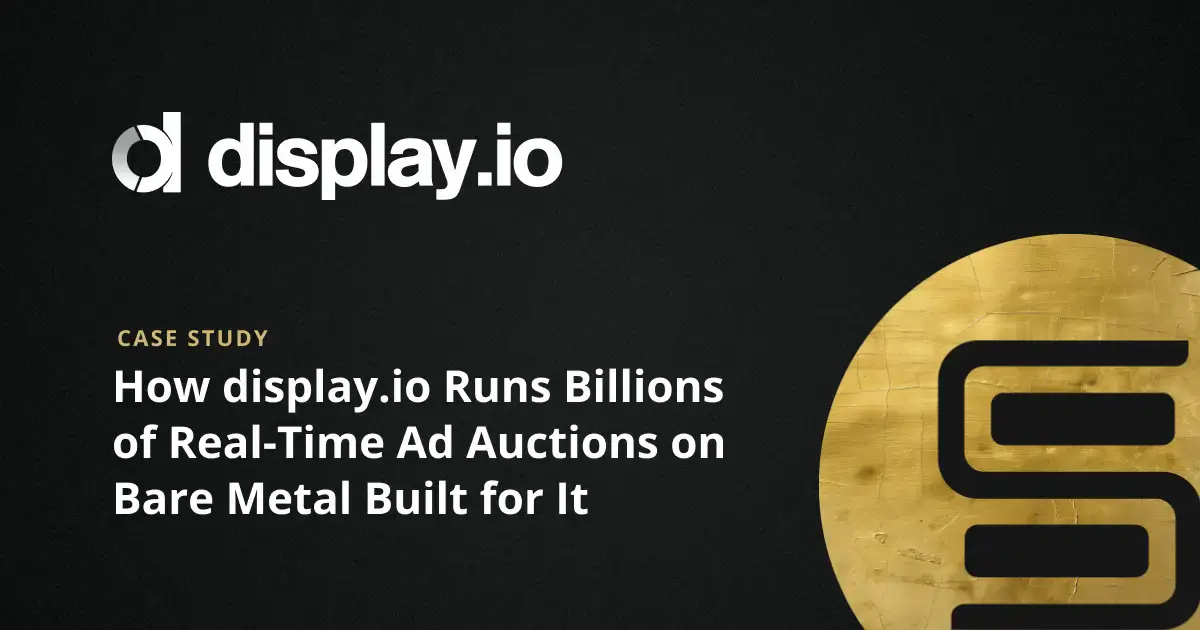 Customer Story â display.io x Servers.com by Nexcess