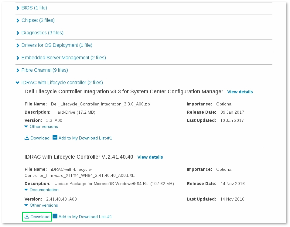 How to update iDRAC