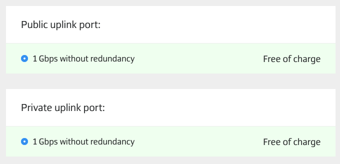 Servers without aggregation do not have such an option