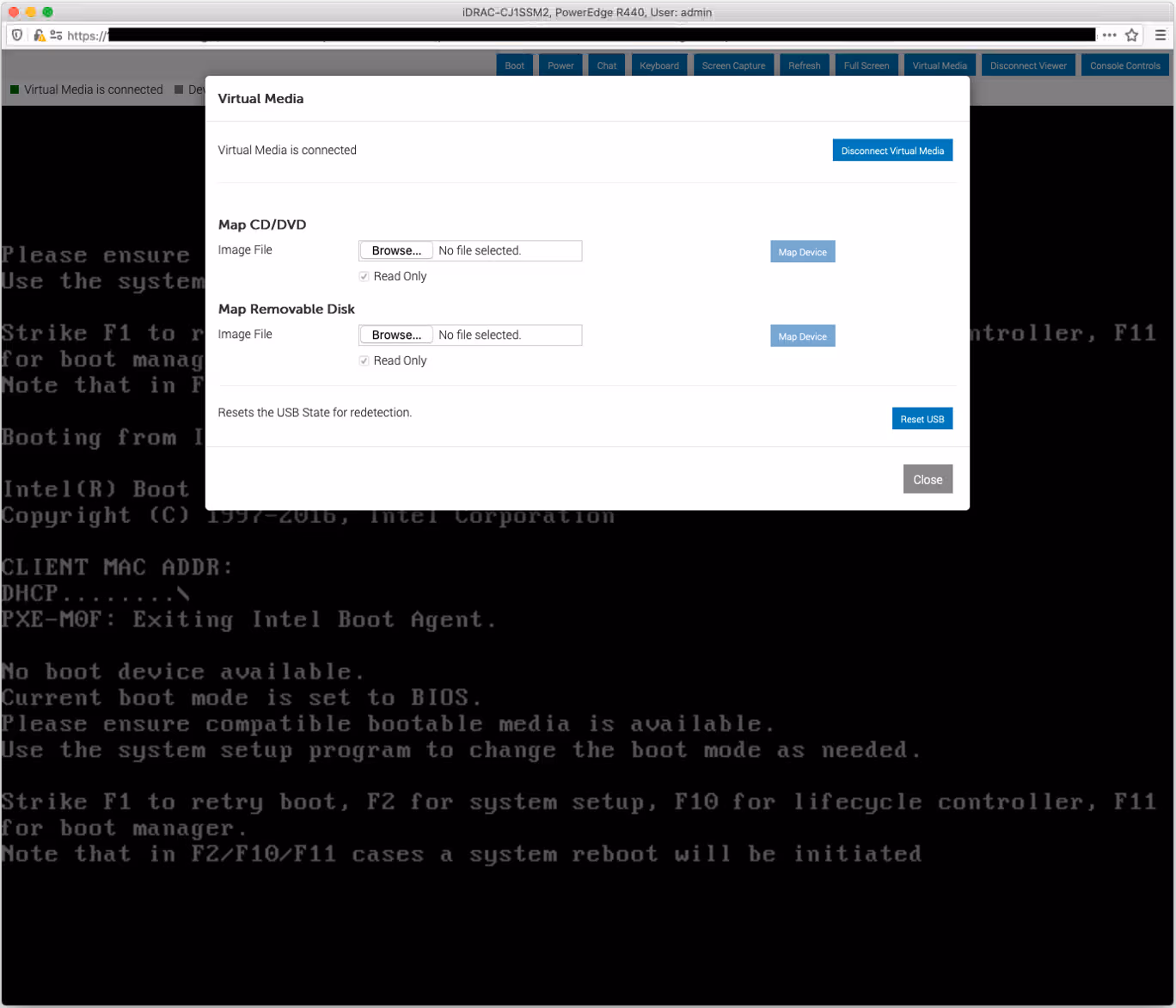 local ISO image as virtual media