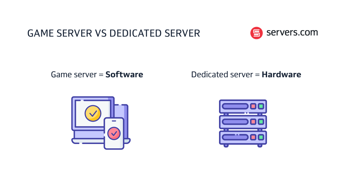 game vs dedicated server