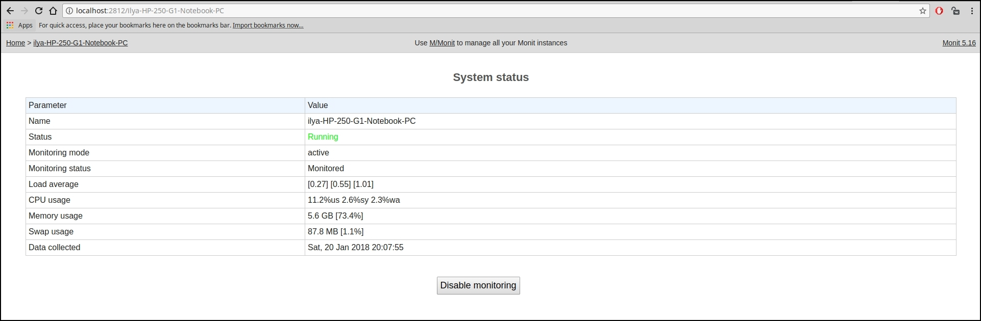 Using Monit process monitoring on Ubuntu/Debian