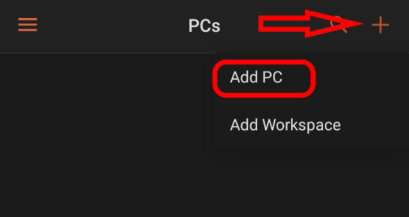 select add pc