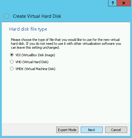 A screenshot showing step 5 of preparing a VM using VirtualBox.