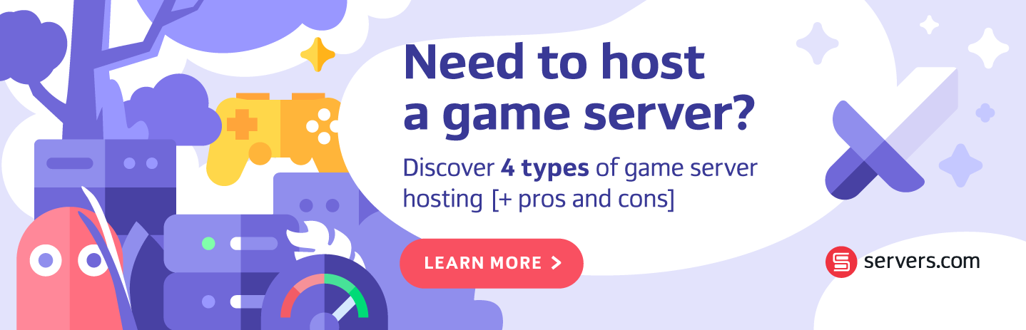 host a game server banner