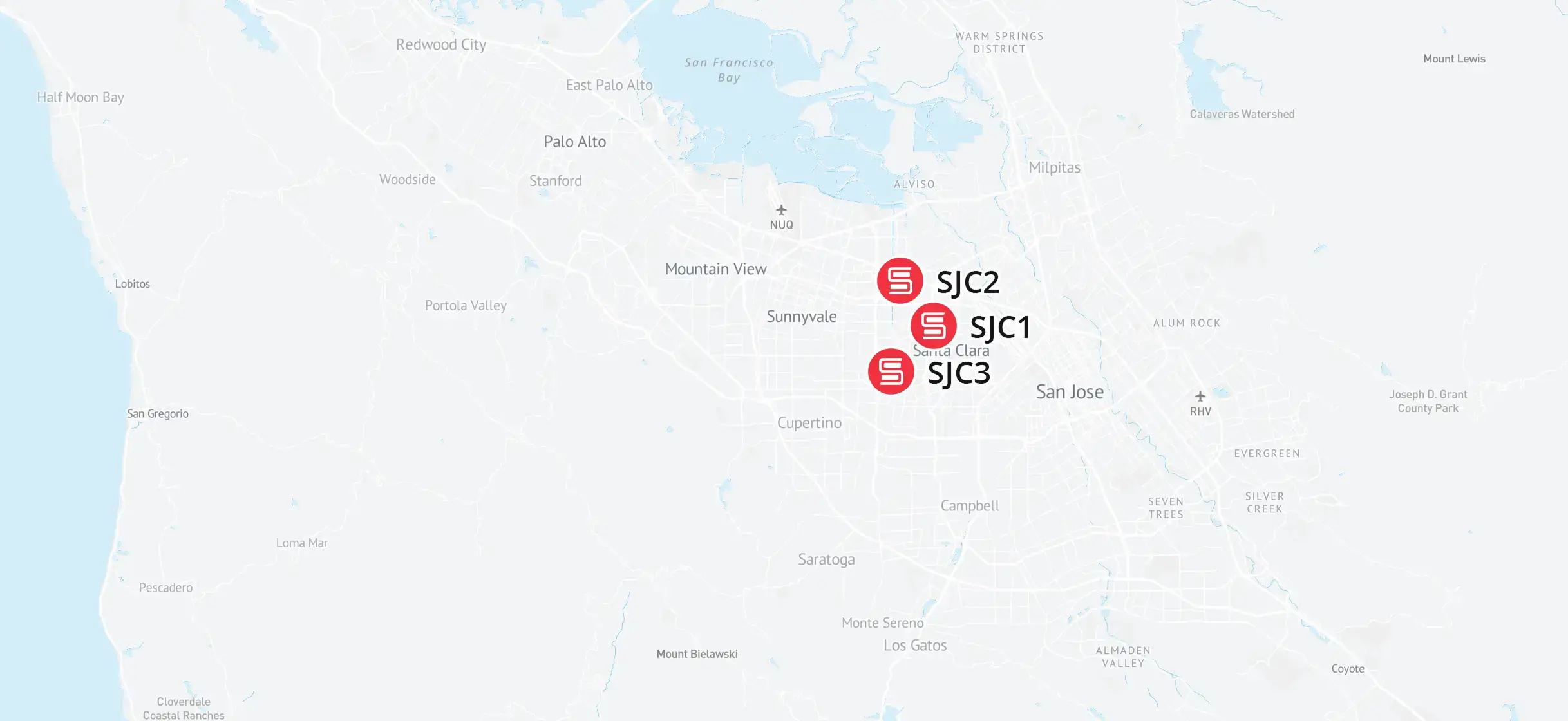 Data center in San Jose