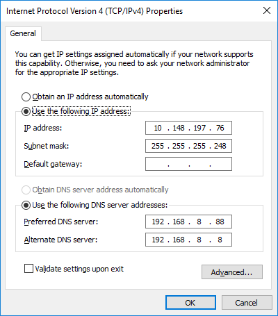 After the data has been entered click ok