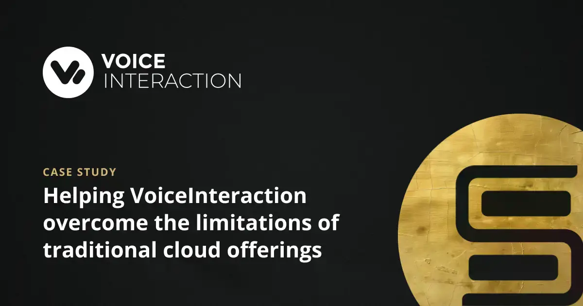 Customer Story â VoiceInteraction â Servers.com by Nexcess
