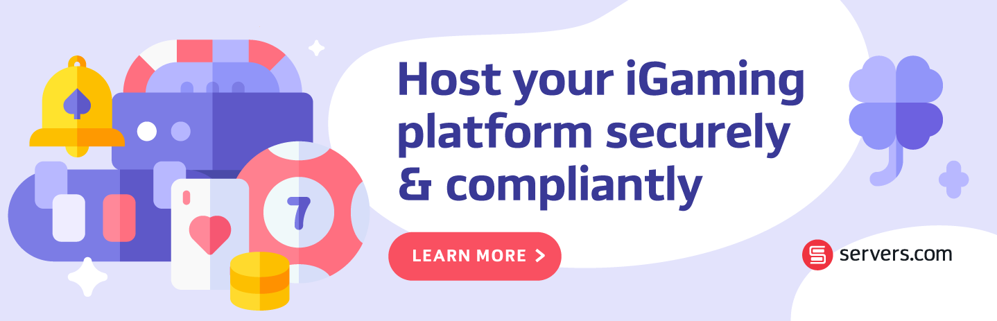iGaming hosting banner