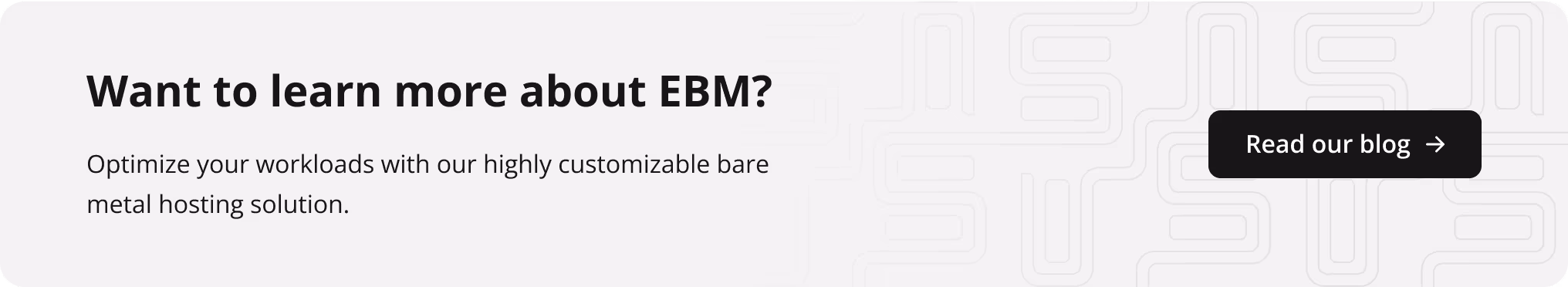 learn more about ebm