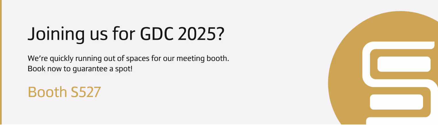 Join us for GDC 2025