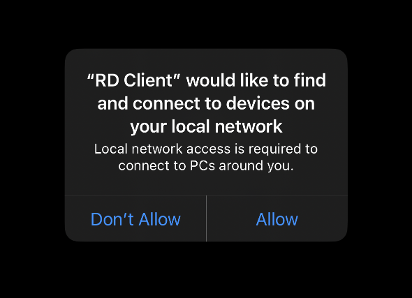 find devices on your local network