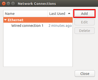 Add a new VPN connection