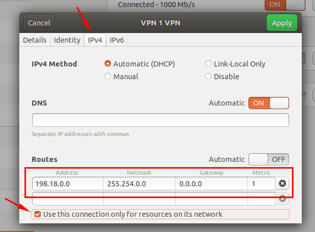Establish a VPN connection and access iDRAC